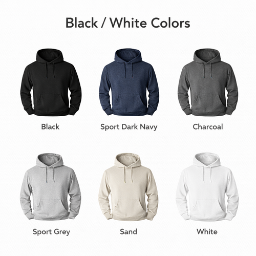 Custom Hoodie with DTF Customization – Perfect for Bands, Teams & Merch
