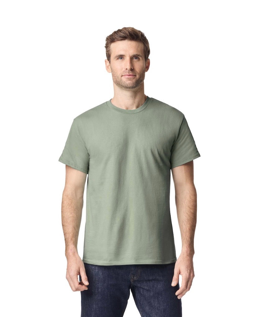Gildan Adult Short Sleeve T-Shirt – Custom Printed | DTF or Sublimation Included