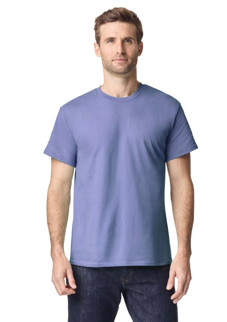 Gildan Adult Short Sleeve T-Shirt – Custom Printed | DTF or Sublimation Included