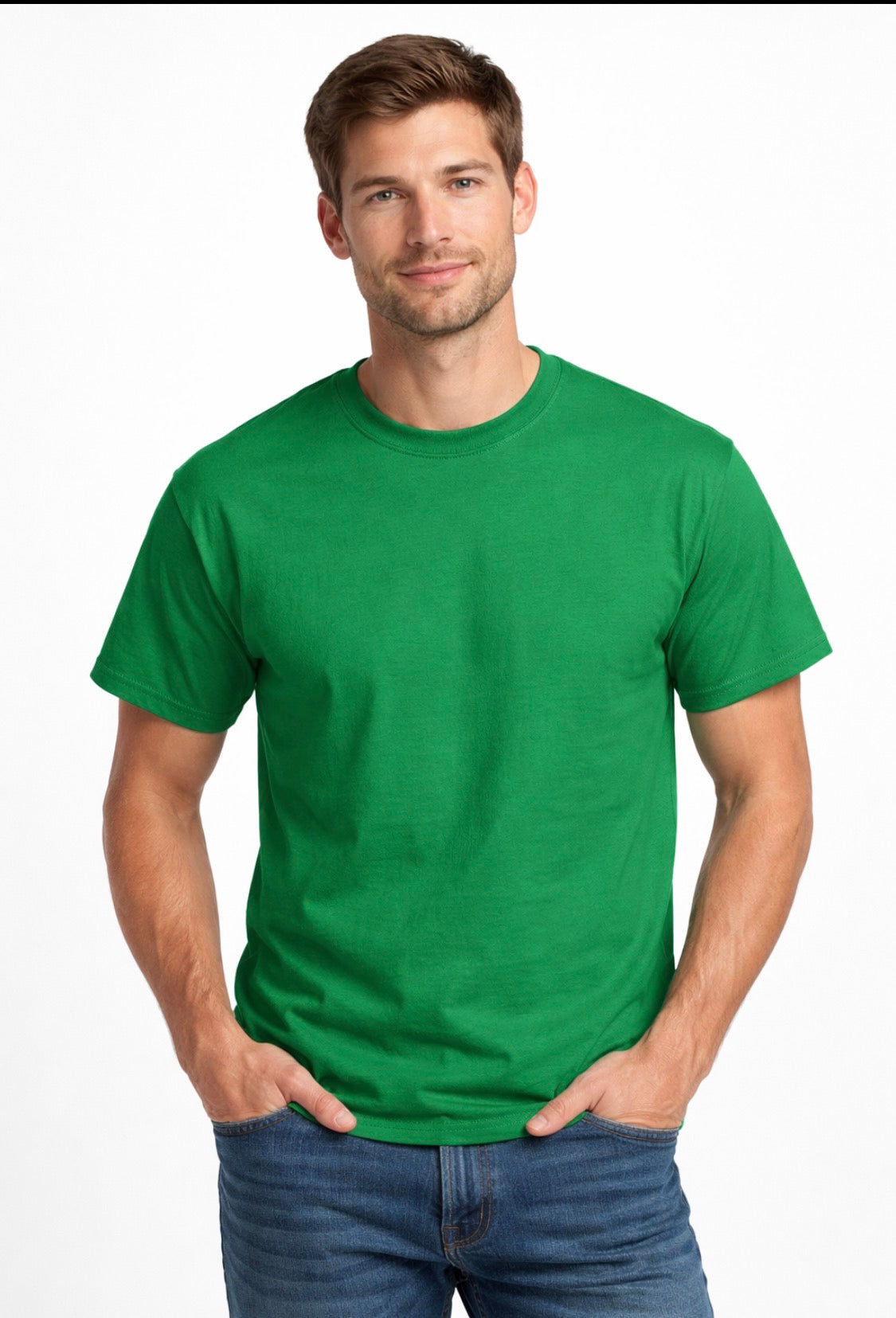 Gildan Adult Short Sleeve T-Shirt – Custom Printed | DTF or Sublimation Included